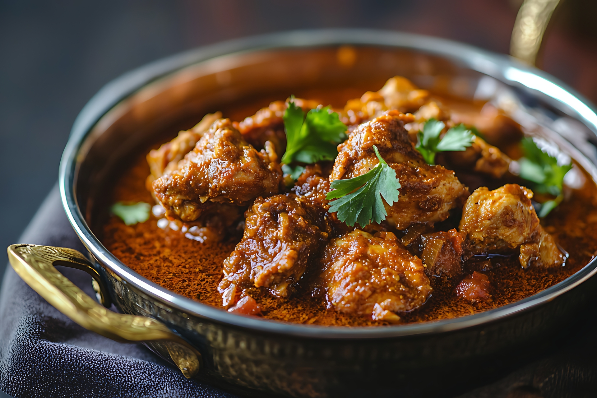 Achari Kadhai Chicken 